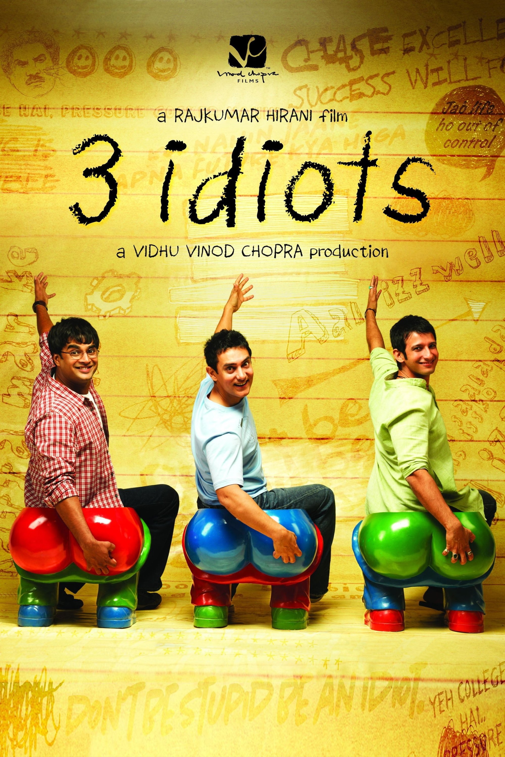 Locandina di 3 Idiots