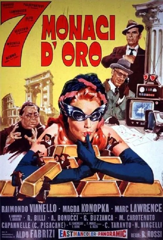 Locandina di 7 monaci d'oro