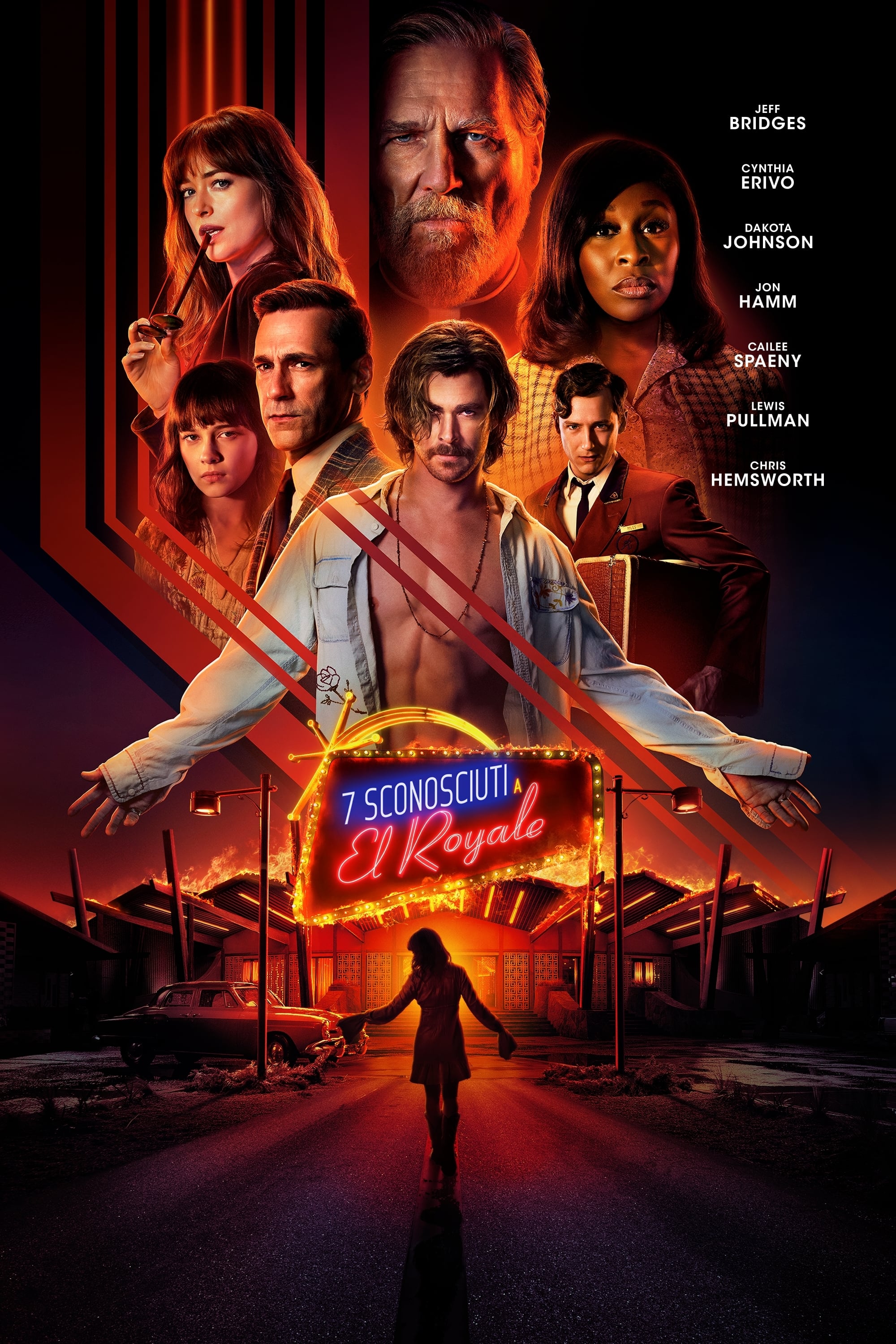 Locandina di 7 sconosciuti a El Royale