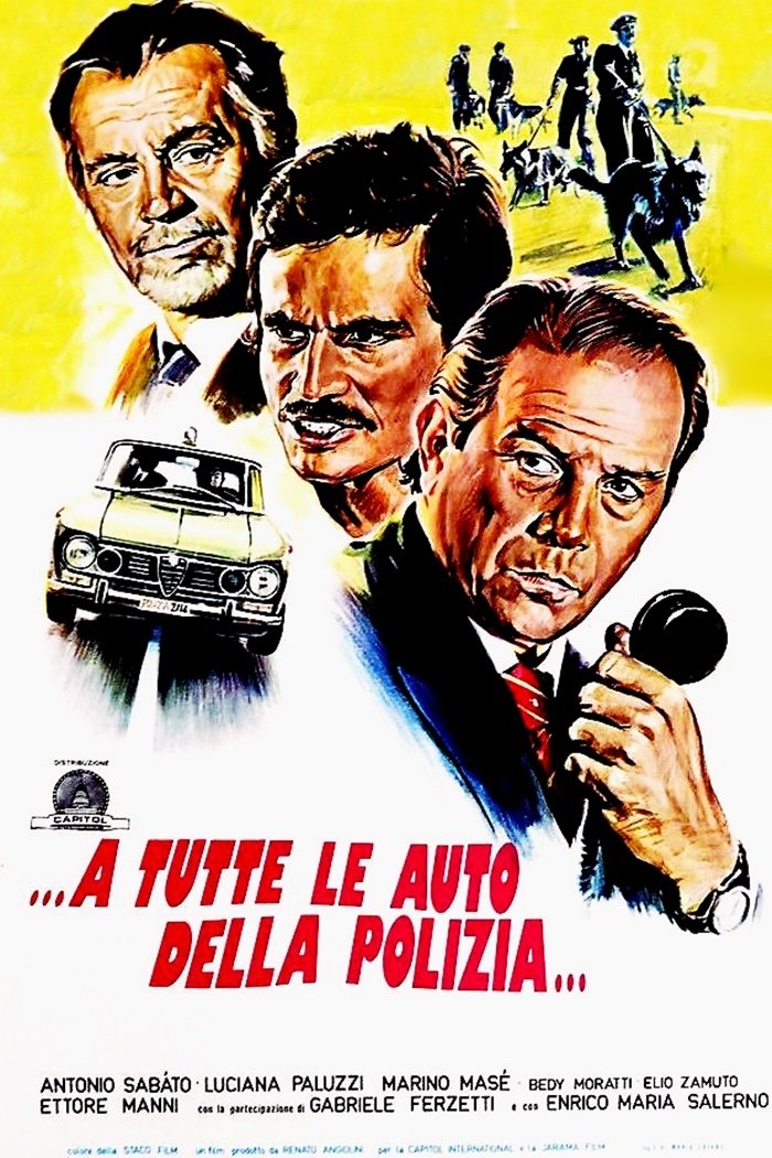 Locandina di ...a tutte le auto della polizia...
