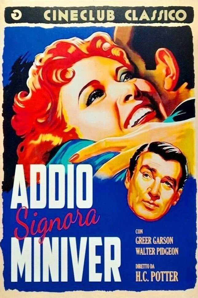 Locandina di Addio signora Miniver