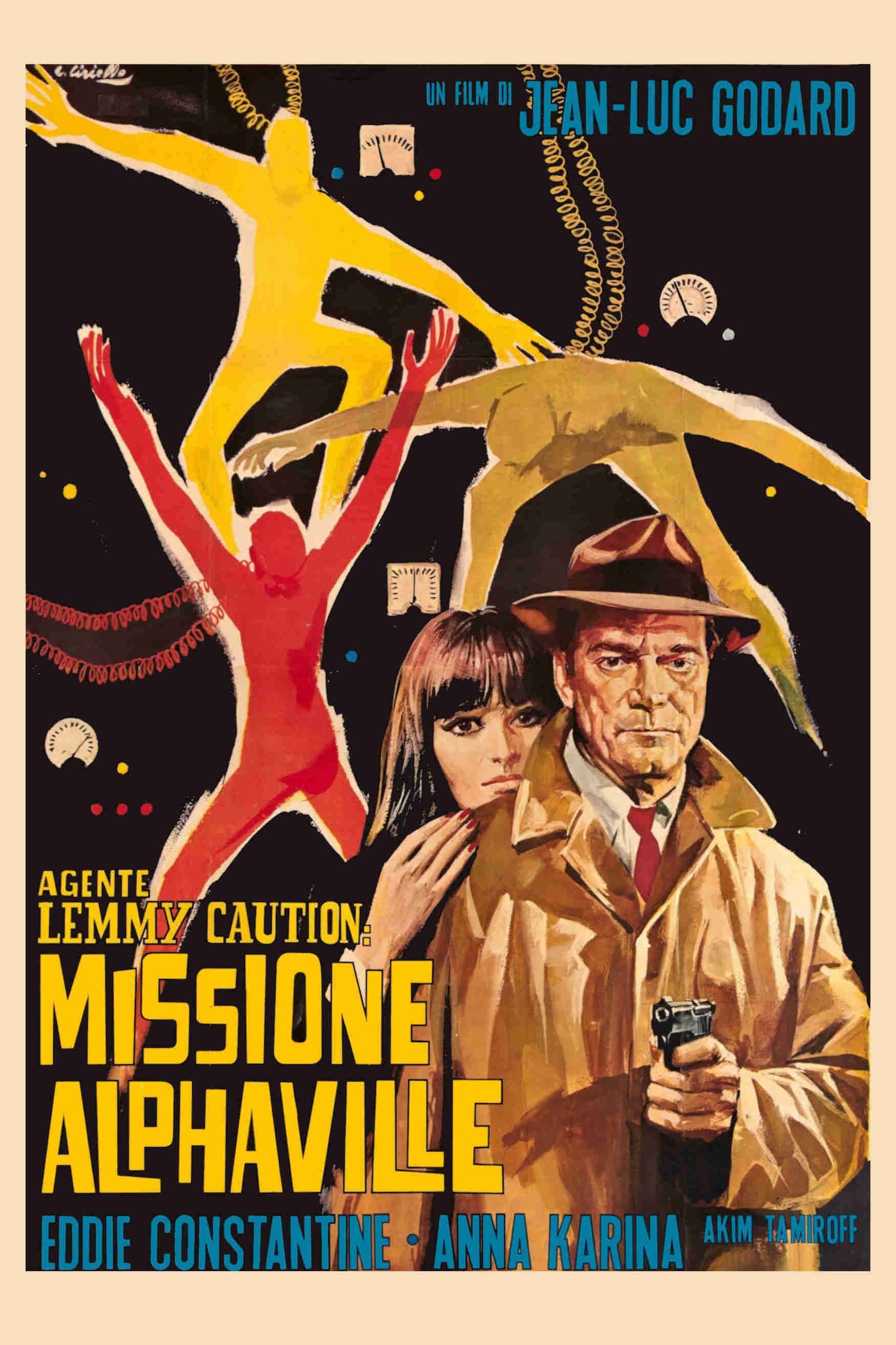 Locandina di Agente Lemmy Caution, missione Alphaville