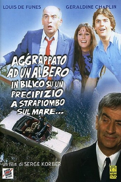 Locandina di Aggrappato ad un albero, in bilico su un precipizio a strapiombo sul mare