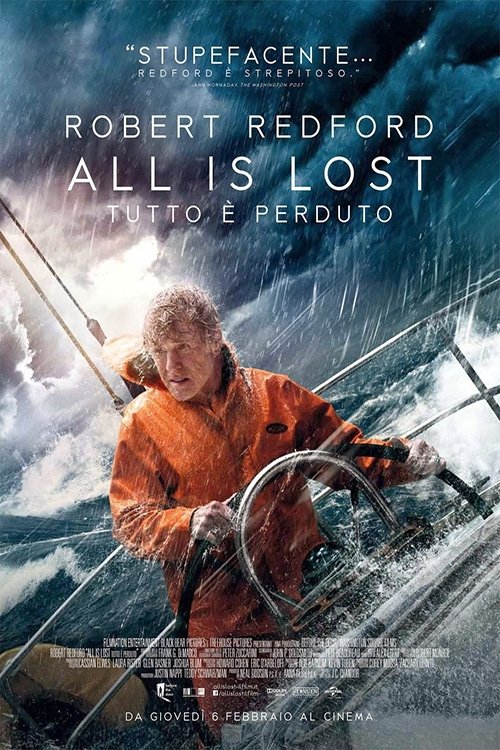 Locandina di All is lost - Tutto è perduto