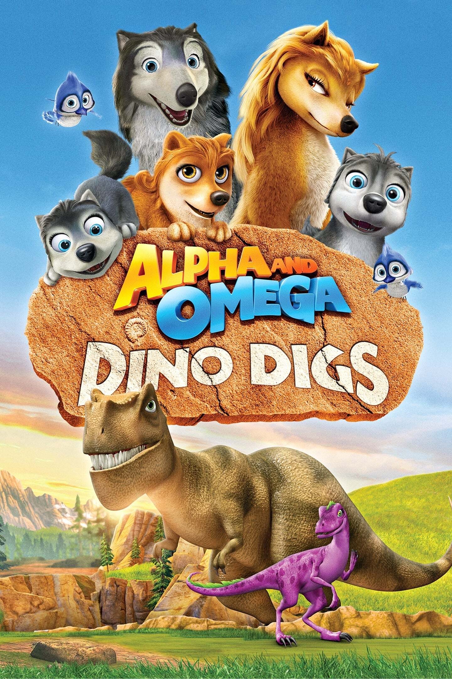 Locandina di Alpha & Omega - Il ritorno dei dinosauri