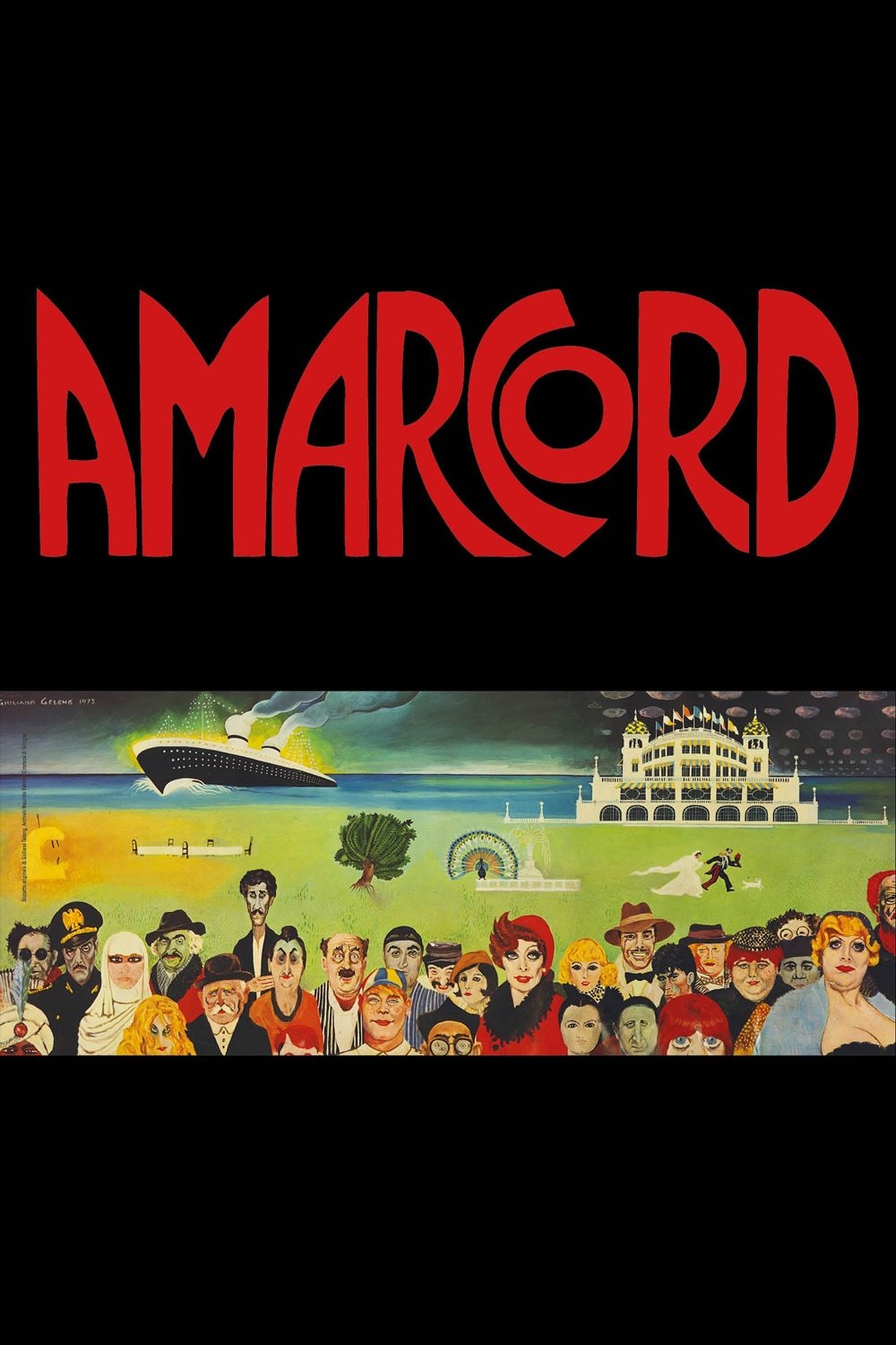 Locandina di Amarcord