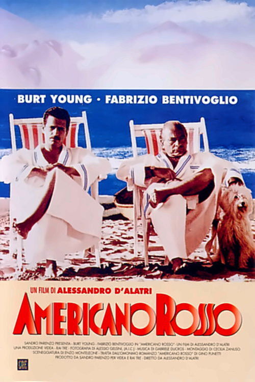 Locandina di Americano rosso