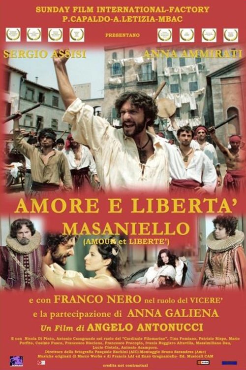 Locandina di Amore e libertà - Masaniello