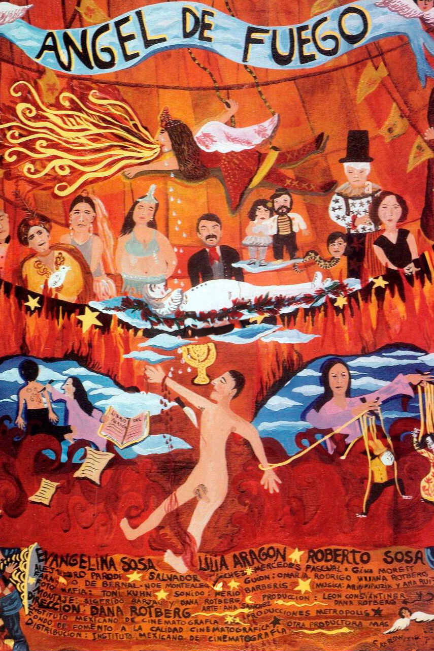 Locandina di Angel de fuego - Angelo di fuoco