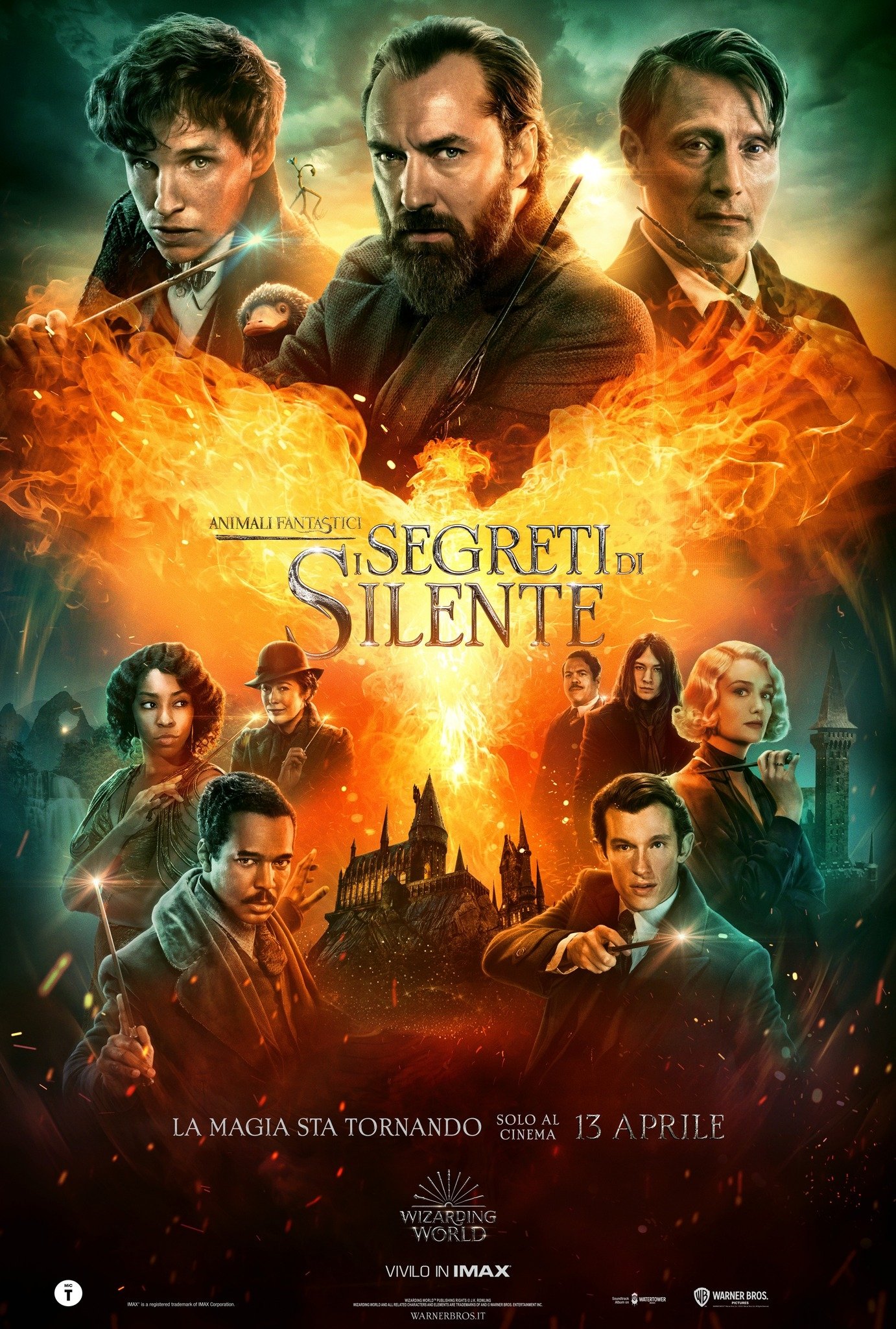 Locandina di Animali fantastici - I segreti di Silente