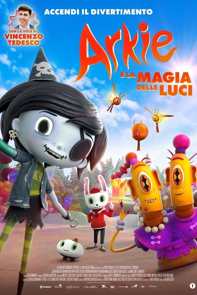 Locandina di Arkie e la magia delle luci