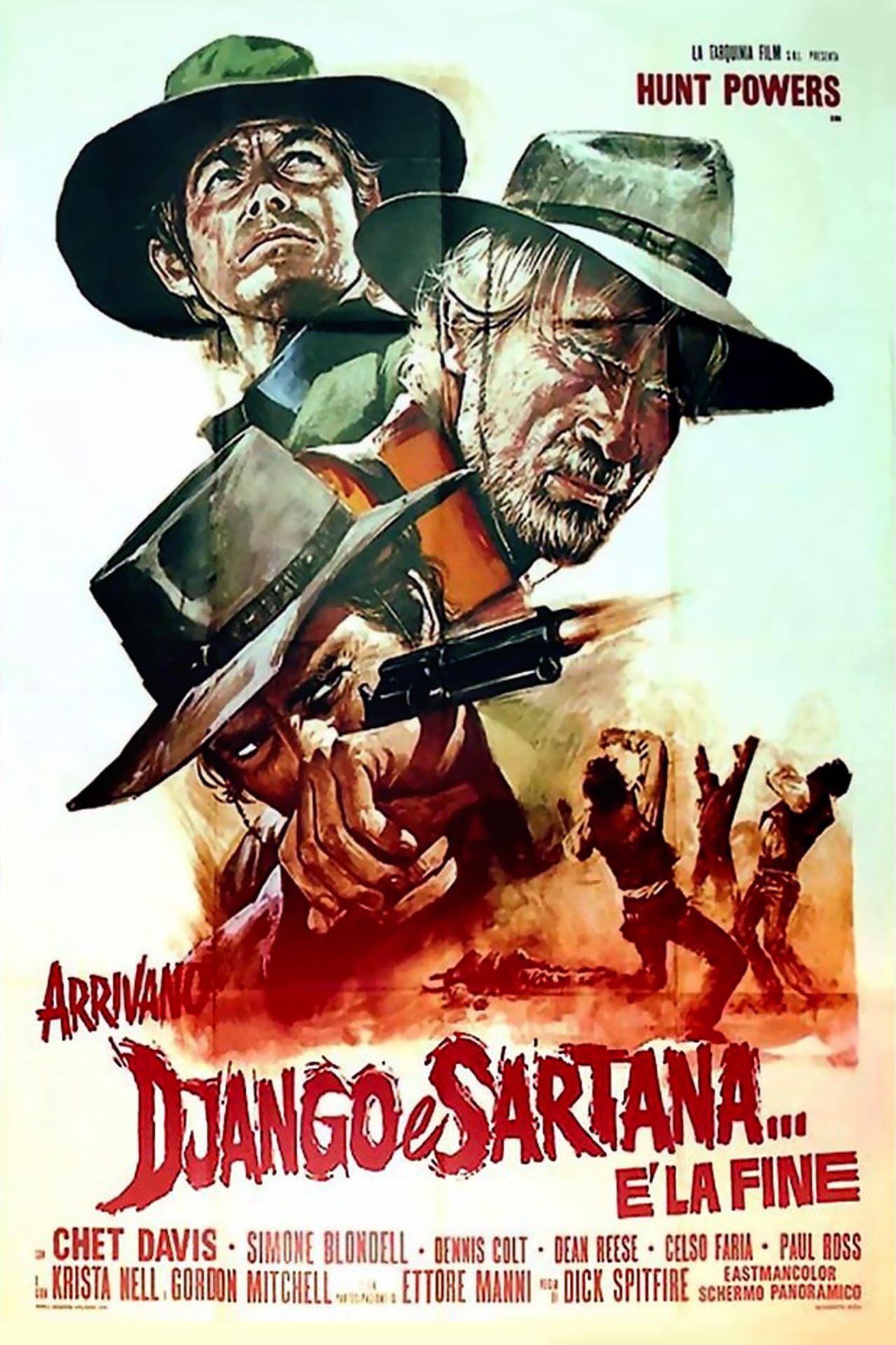 Locandina di Arrivano Django e Sartana... è la fine