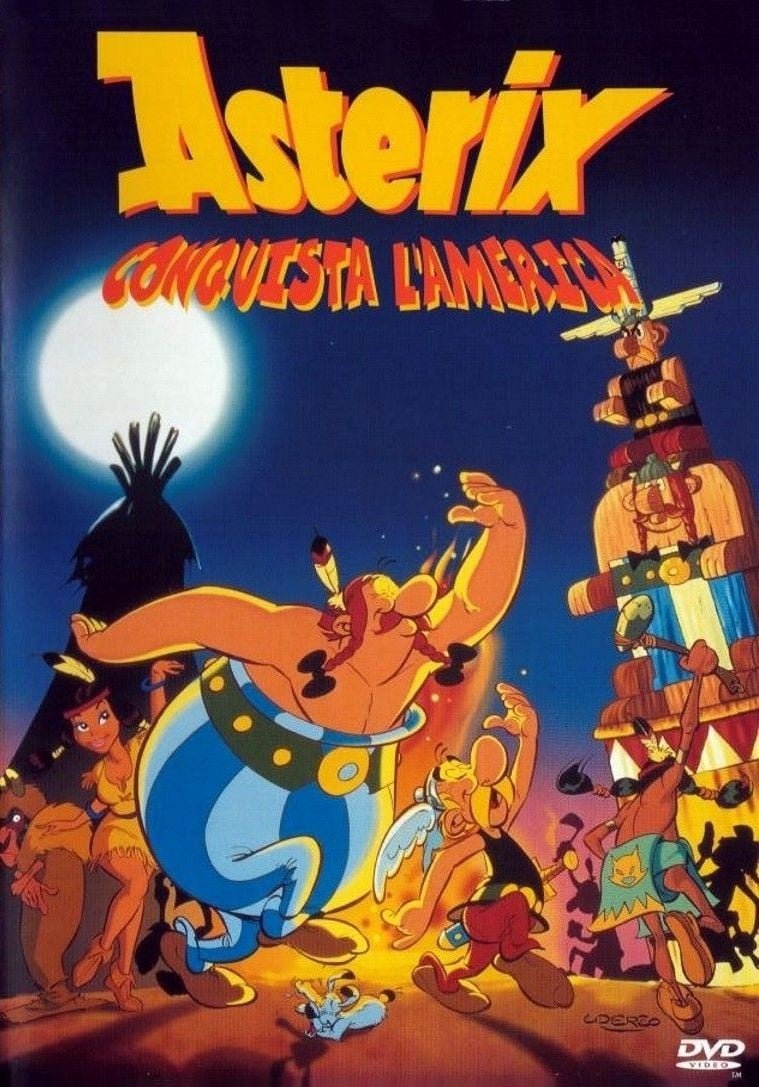 Locandina di Asterix conquista l'America