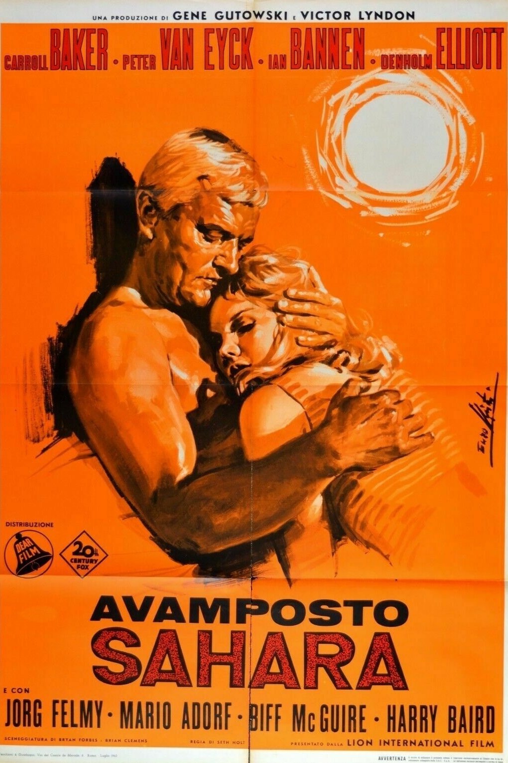 Locandina di Avamposto Sahara