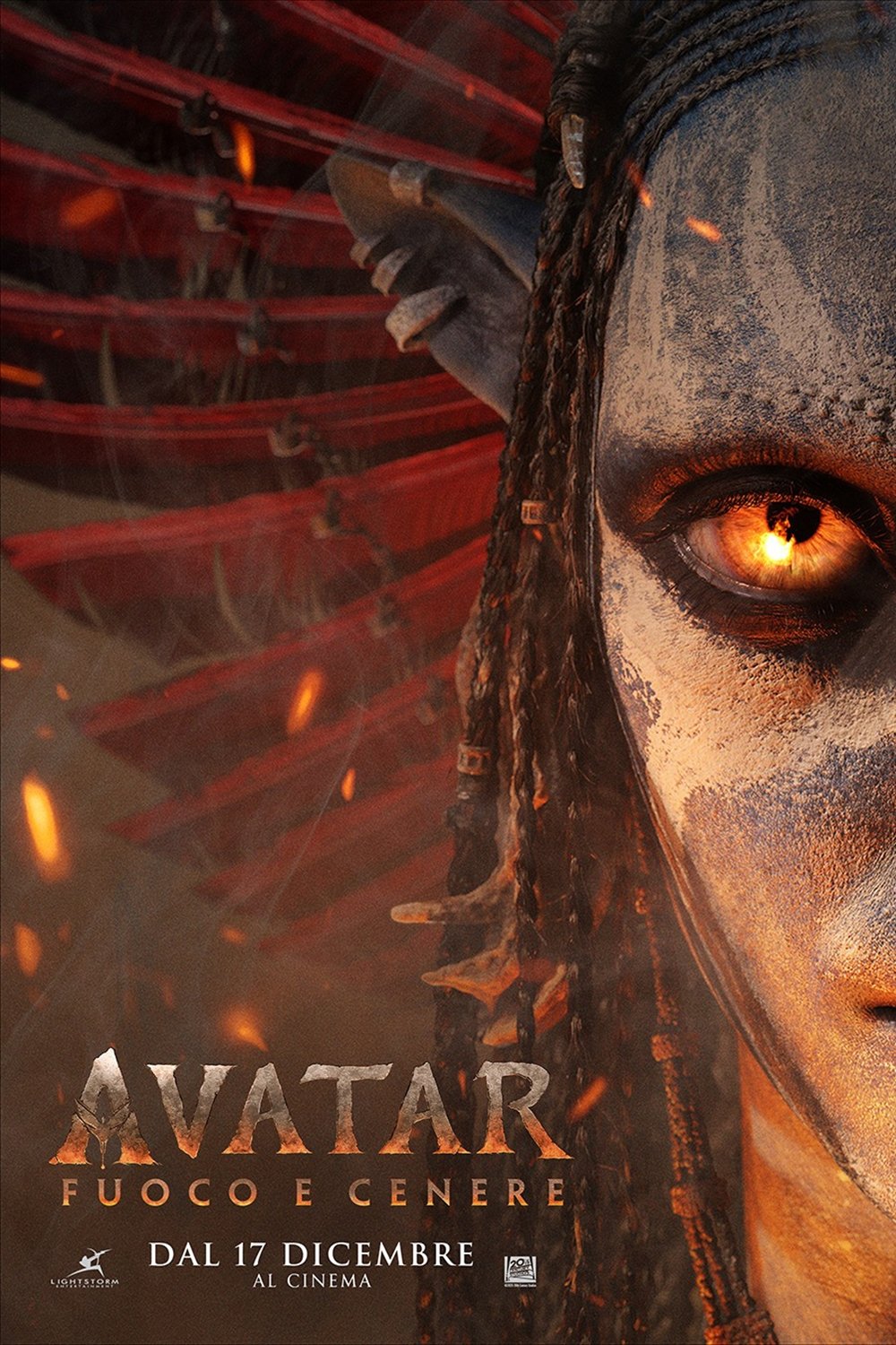 Locandina di Avatar - Fuoco e cenere