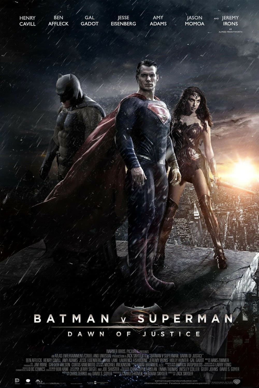 Locandina di Batman v Superman: Dawn of Justice