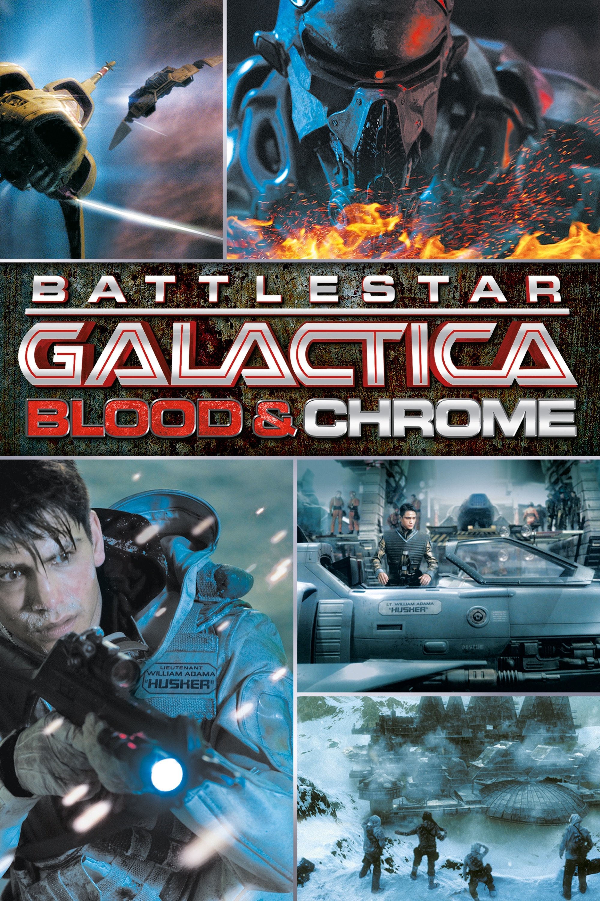 Locandina di Battlestar Galactica: Blood & Chrome