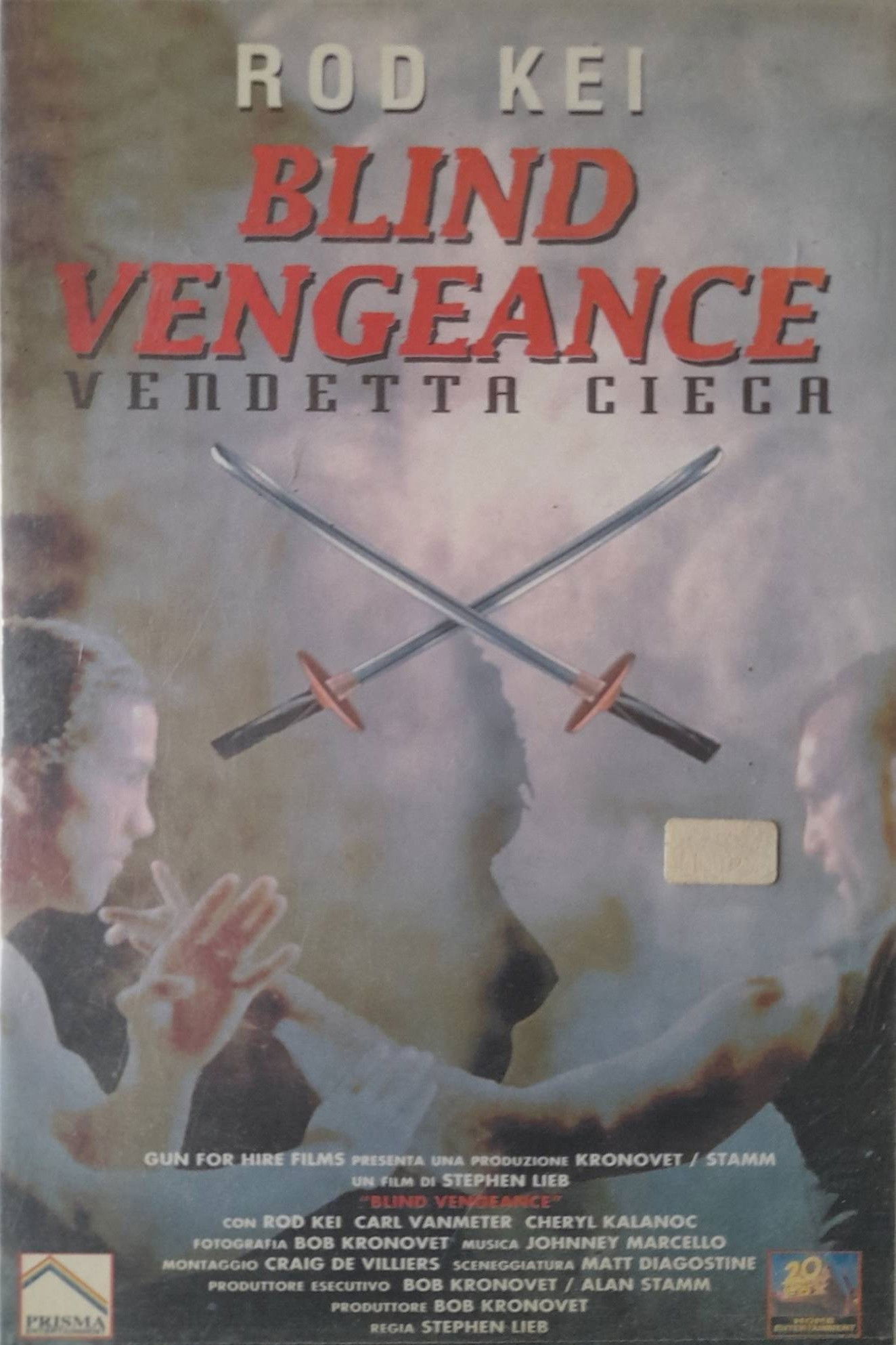 Locandina di Blind Vengeance - Vendetta cieca