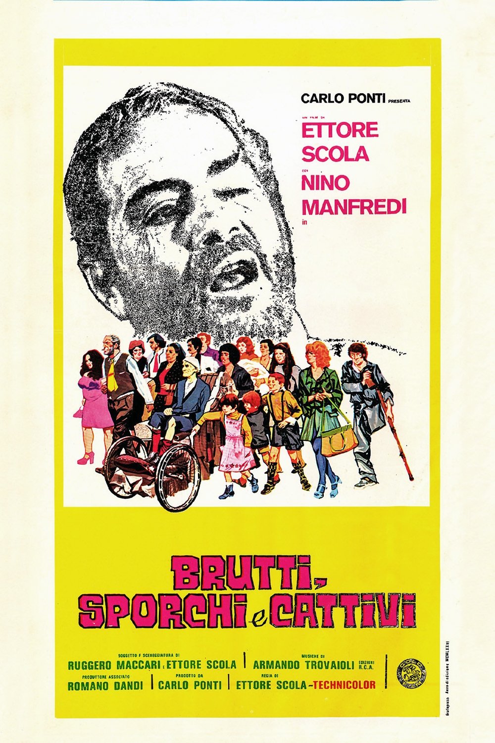 Locandina di Brutti, sporchi e cattivi