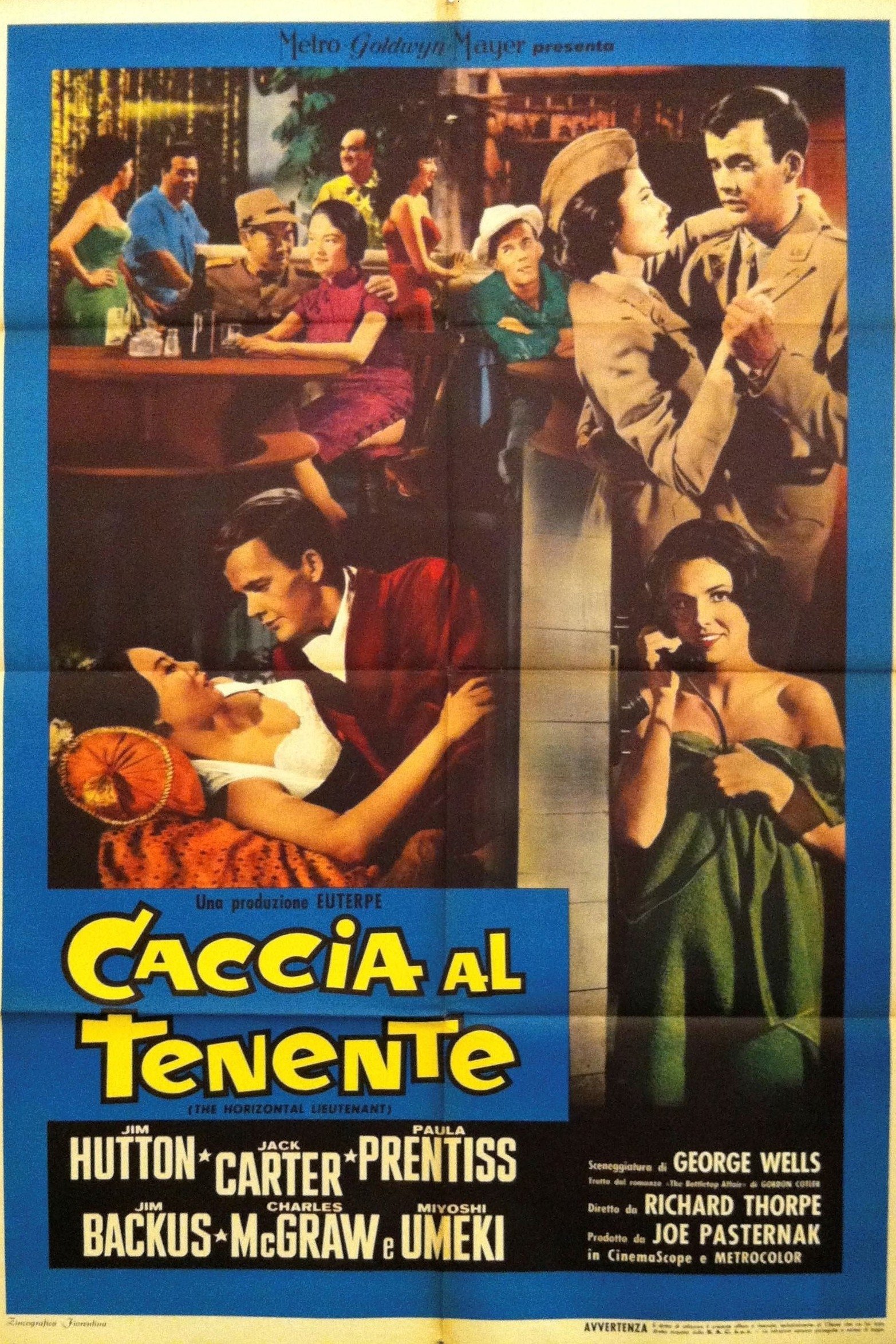 Locandina di Caccia al tenente