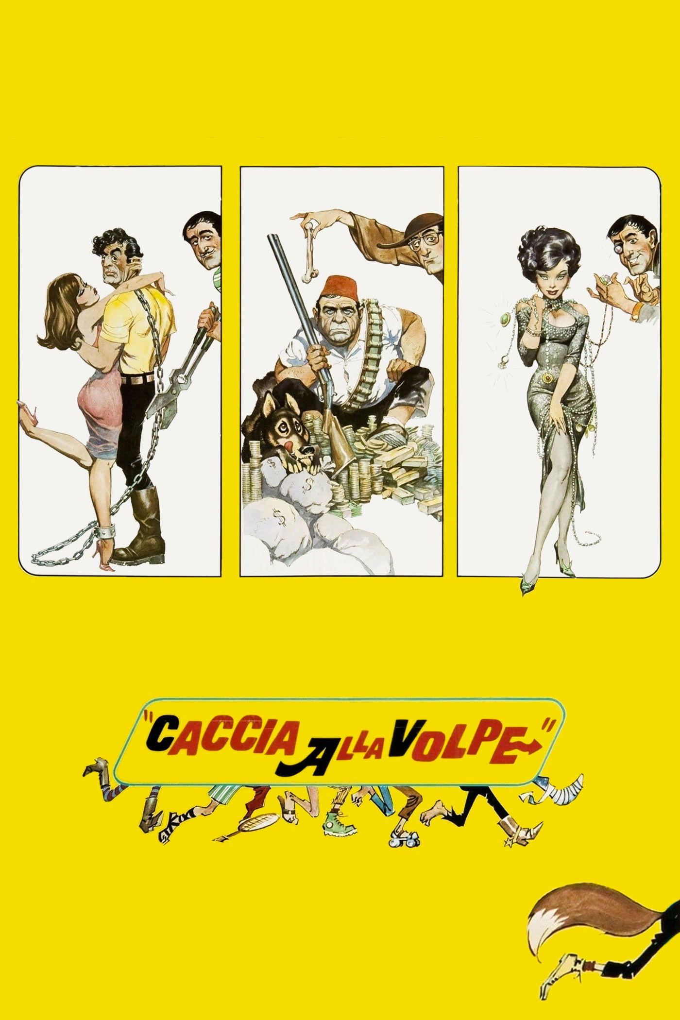 Locandina di Caccia alla volpe