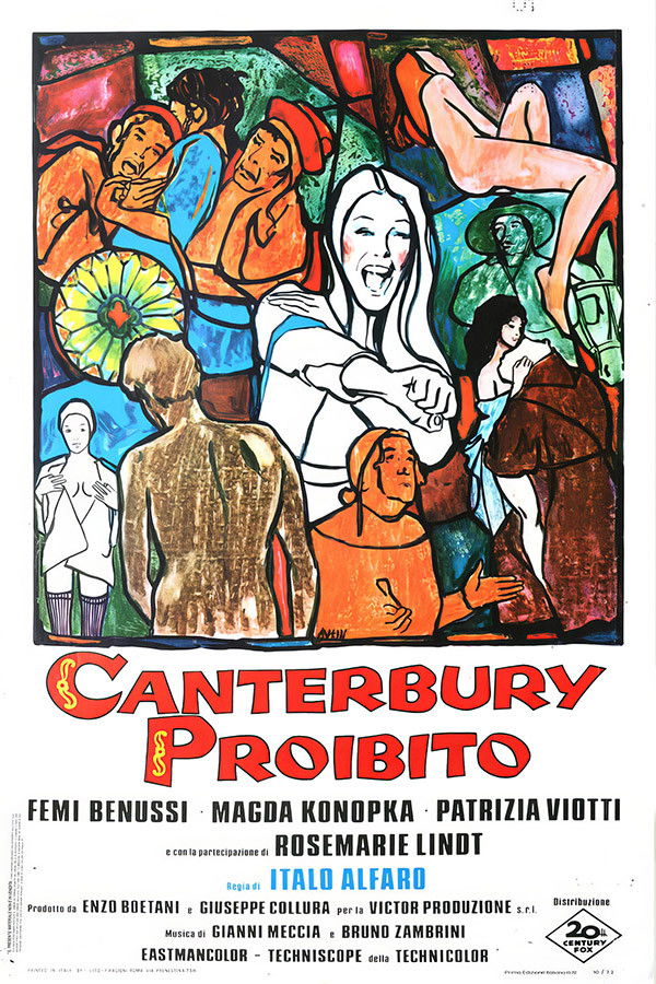 Locandina di Canterbury proibito