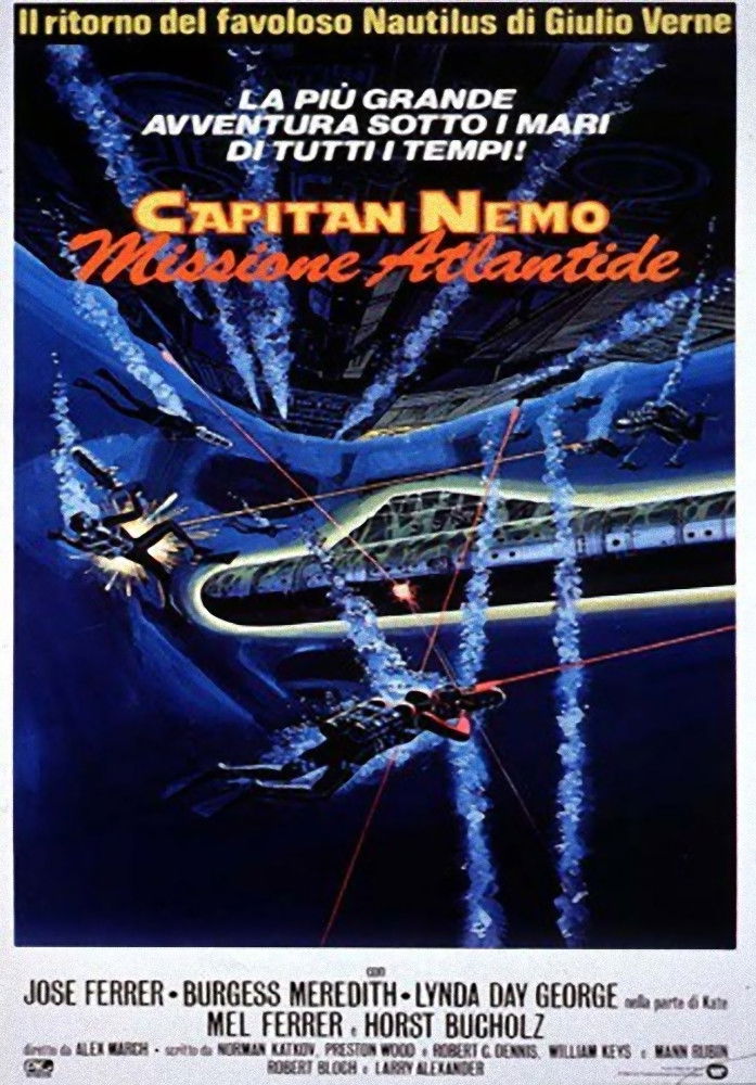 Locandina di Capitano Nemo - Missione Atlantide