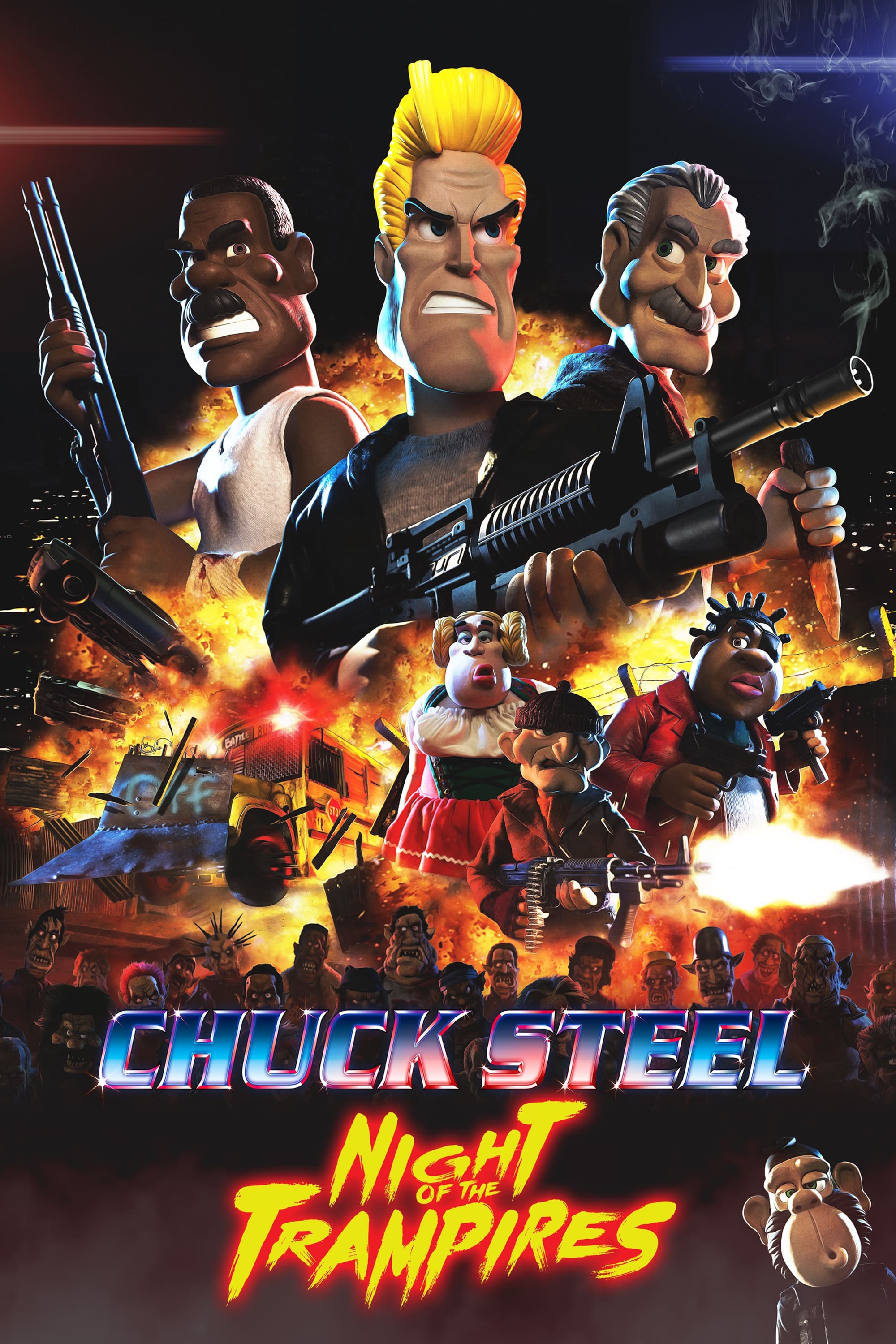 Locandina di Chuck Steel: Night of the Trampires