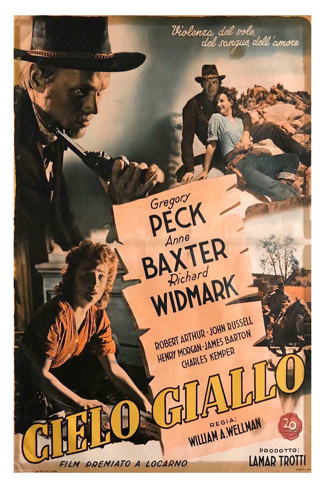 Locandina di Cielo giallo