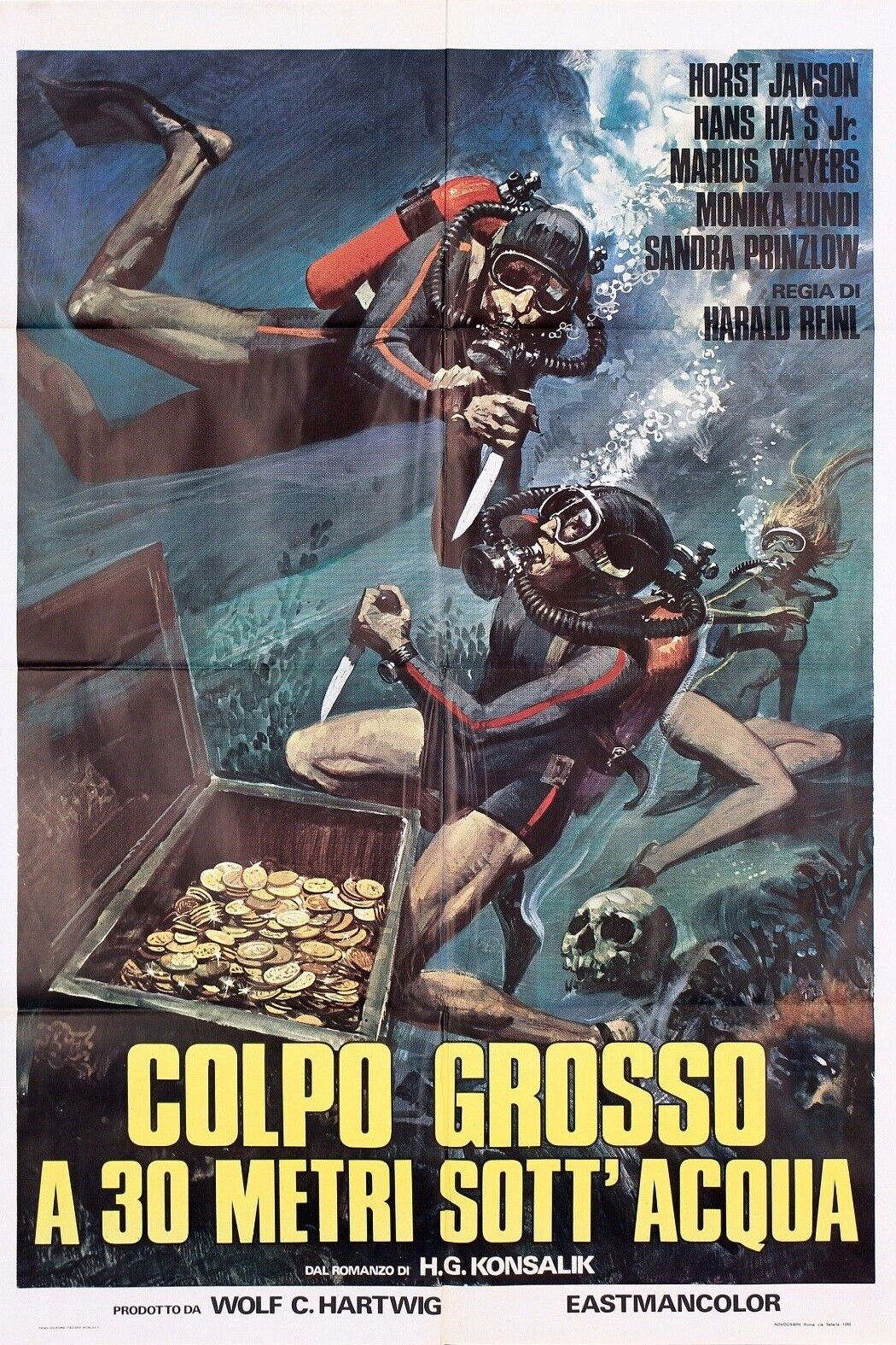 Locandina di Colpo grosso a 30 metri sott'acqua