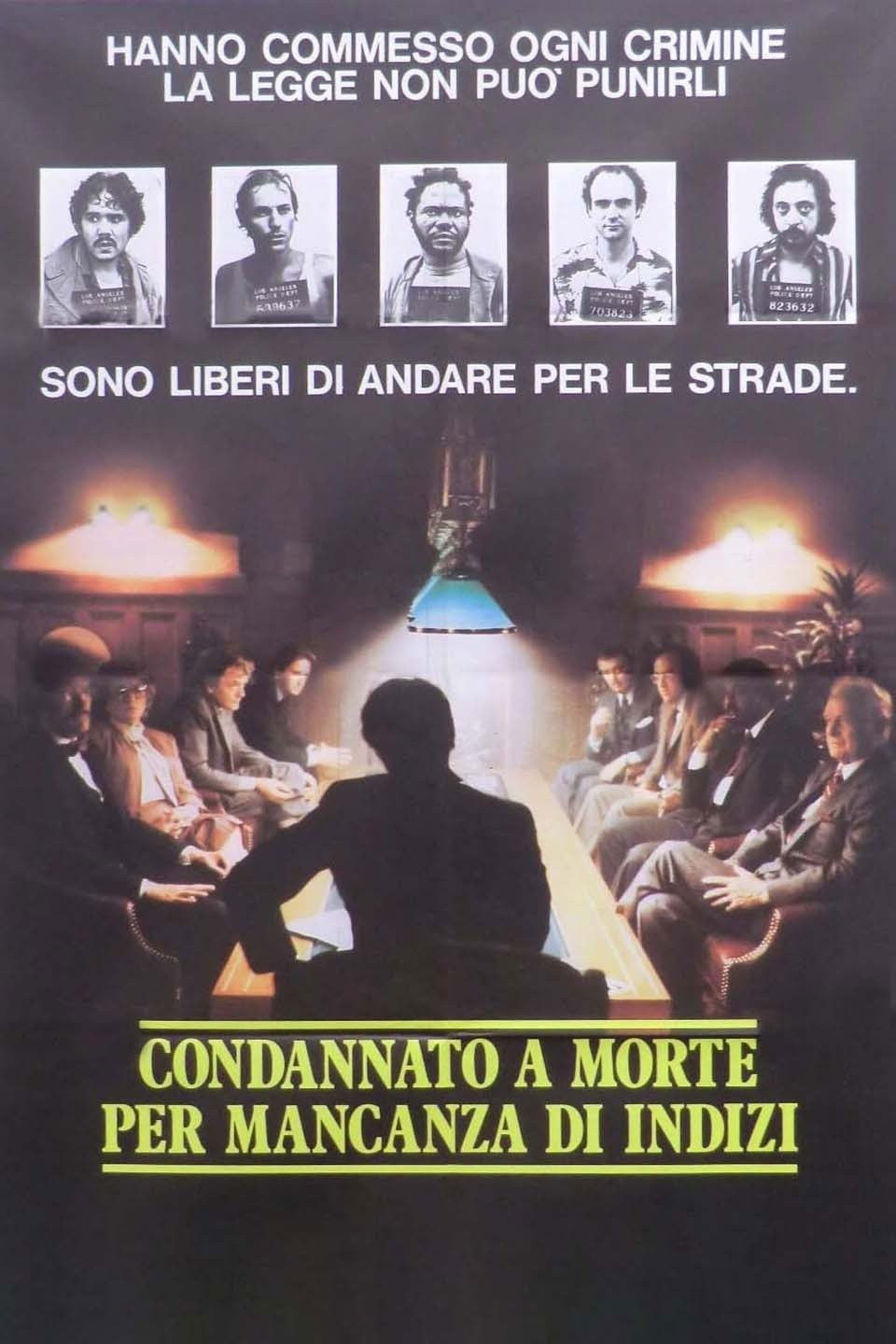 Locandina di Condannato a morte per mancanza di indizi
