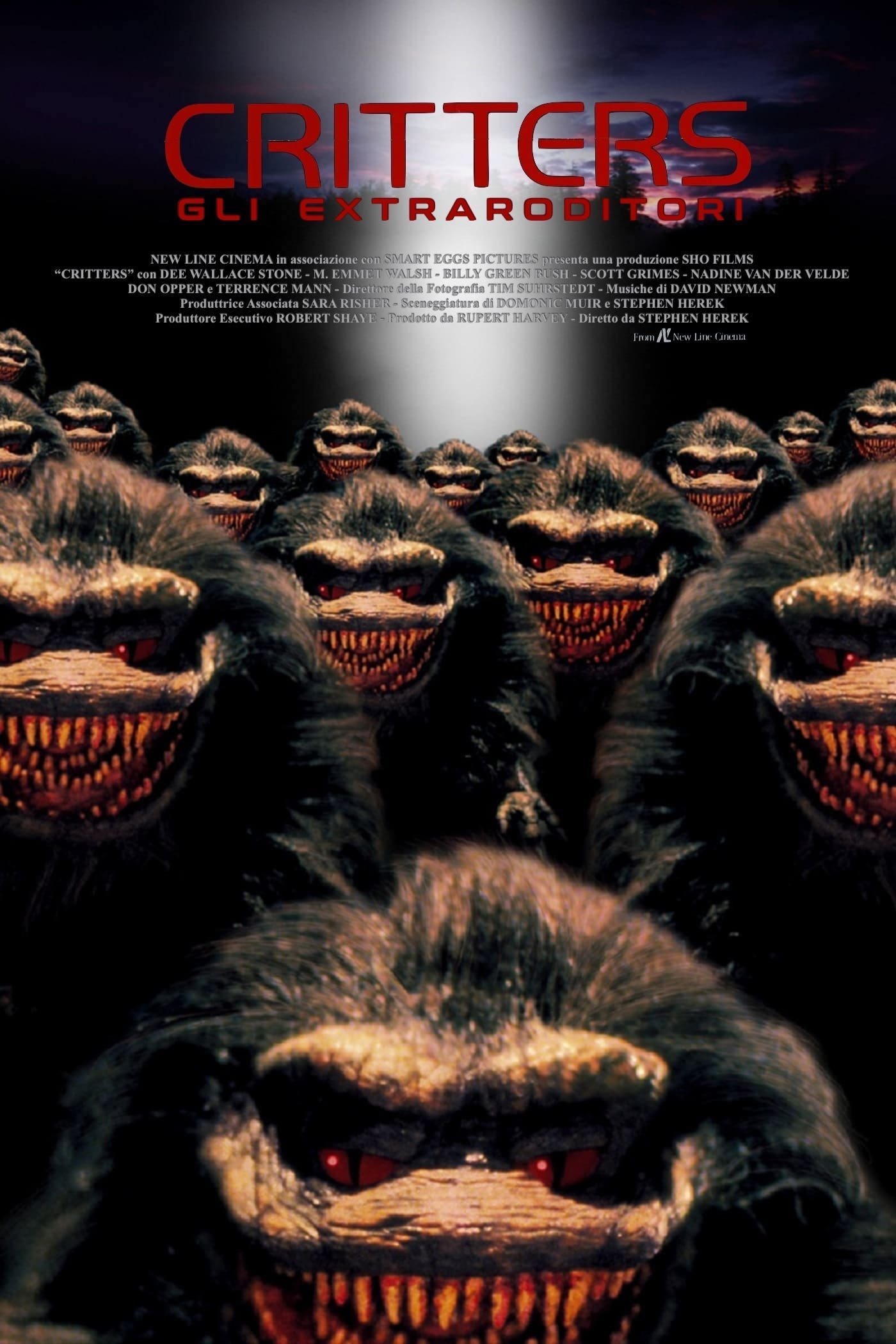 Locandina di Critters - Gli extraroditori