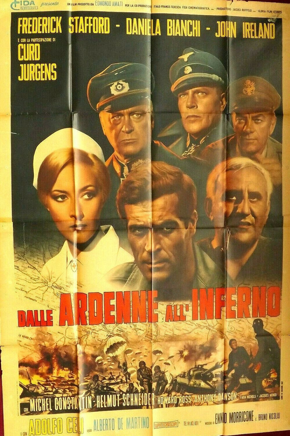 Locandina di Dalle Ardenne all'inferno