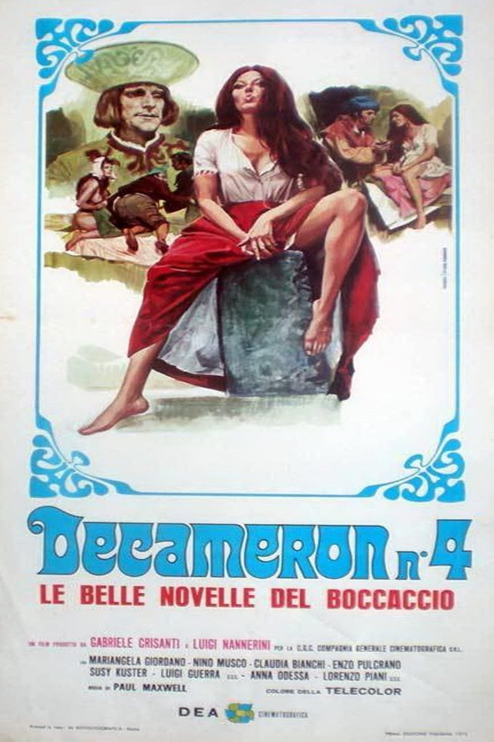 Locandina di Decameron n° 4 - Le belle novelle del Boccaccio