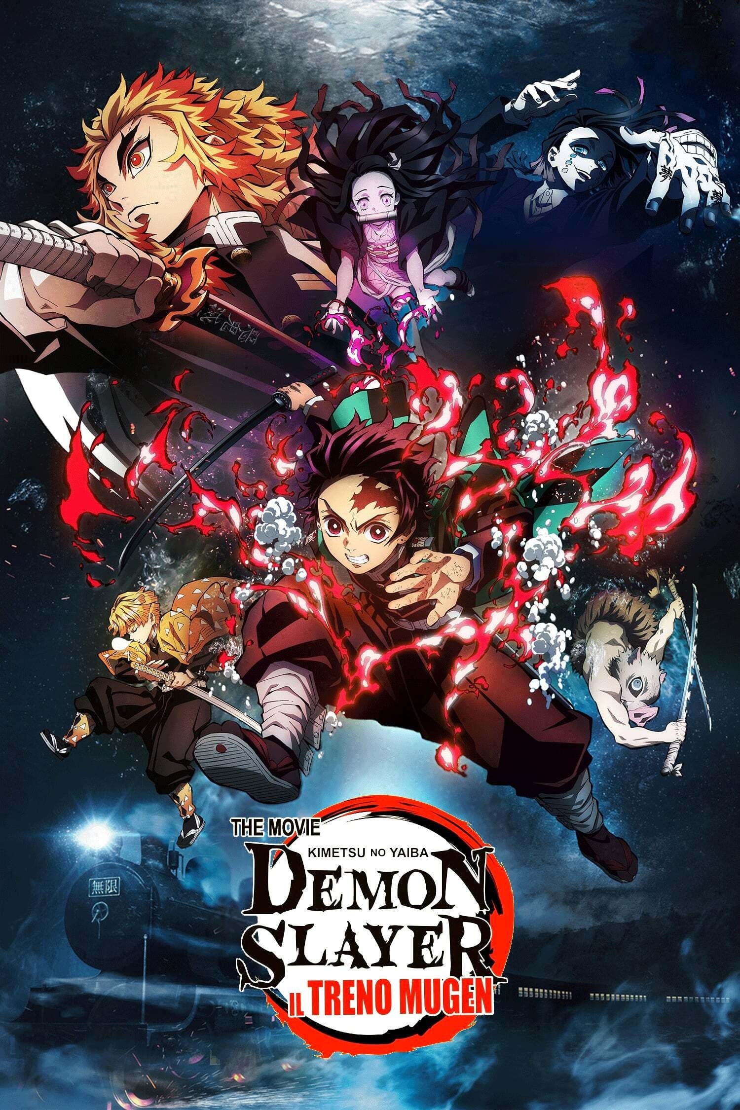 Locandina di Demon Slayer - Il treno Mugen
