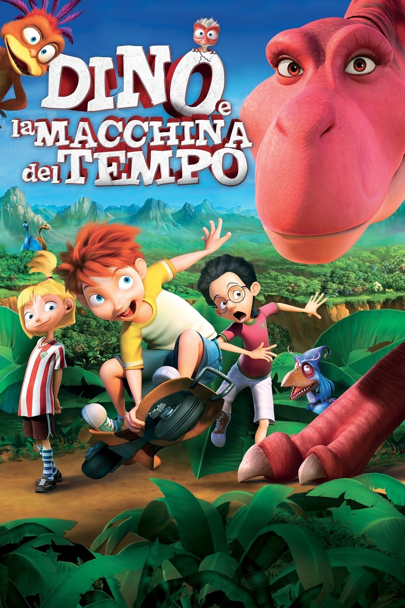 Locandina di Dino e la macchina del tempo