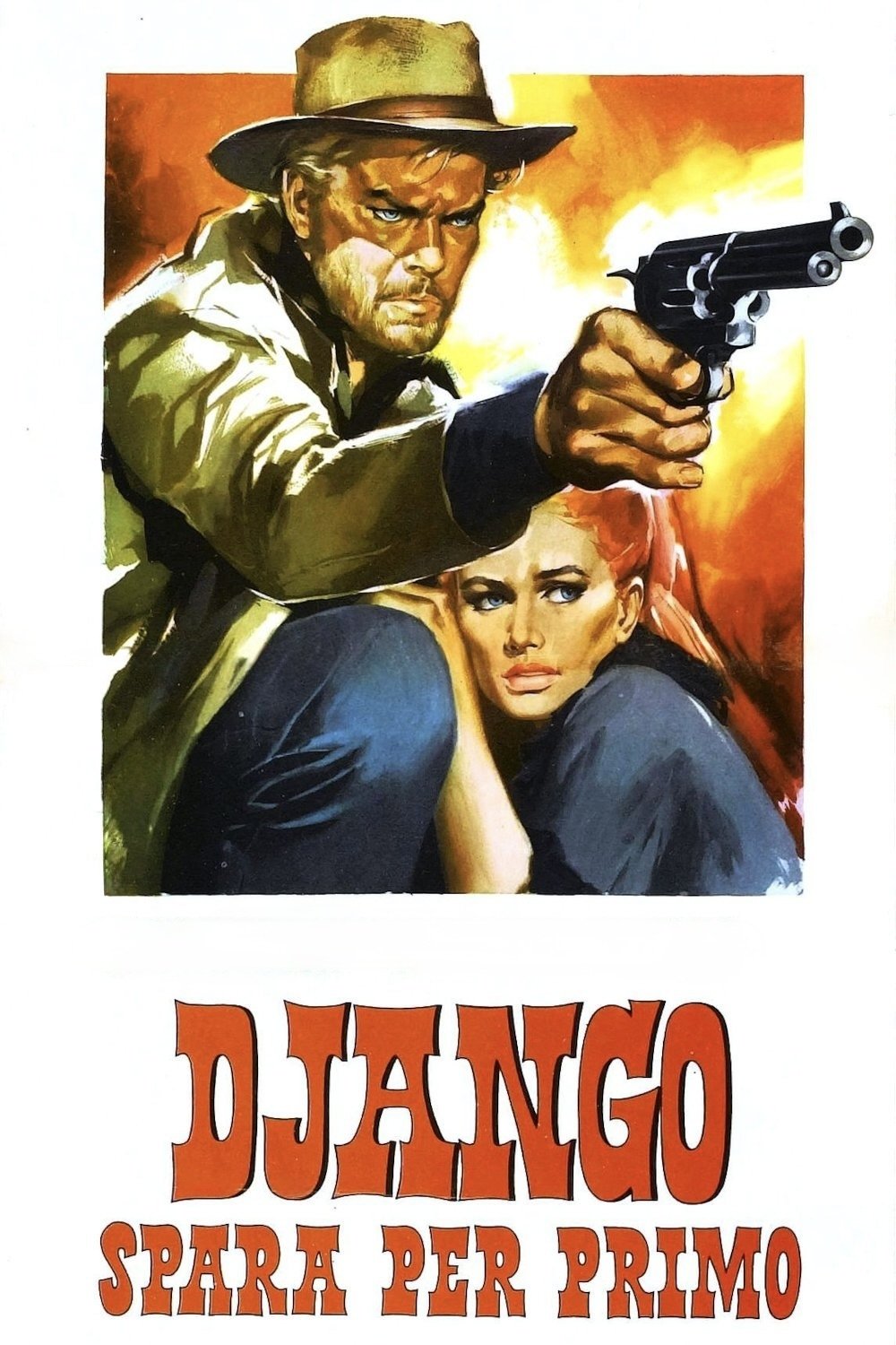 Locandina di Django spara per primo