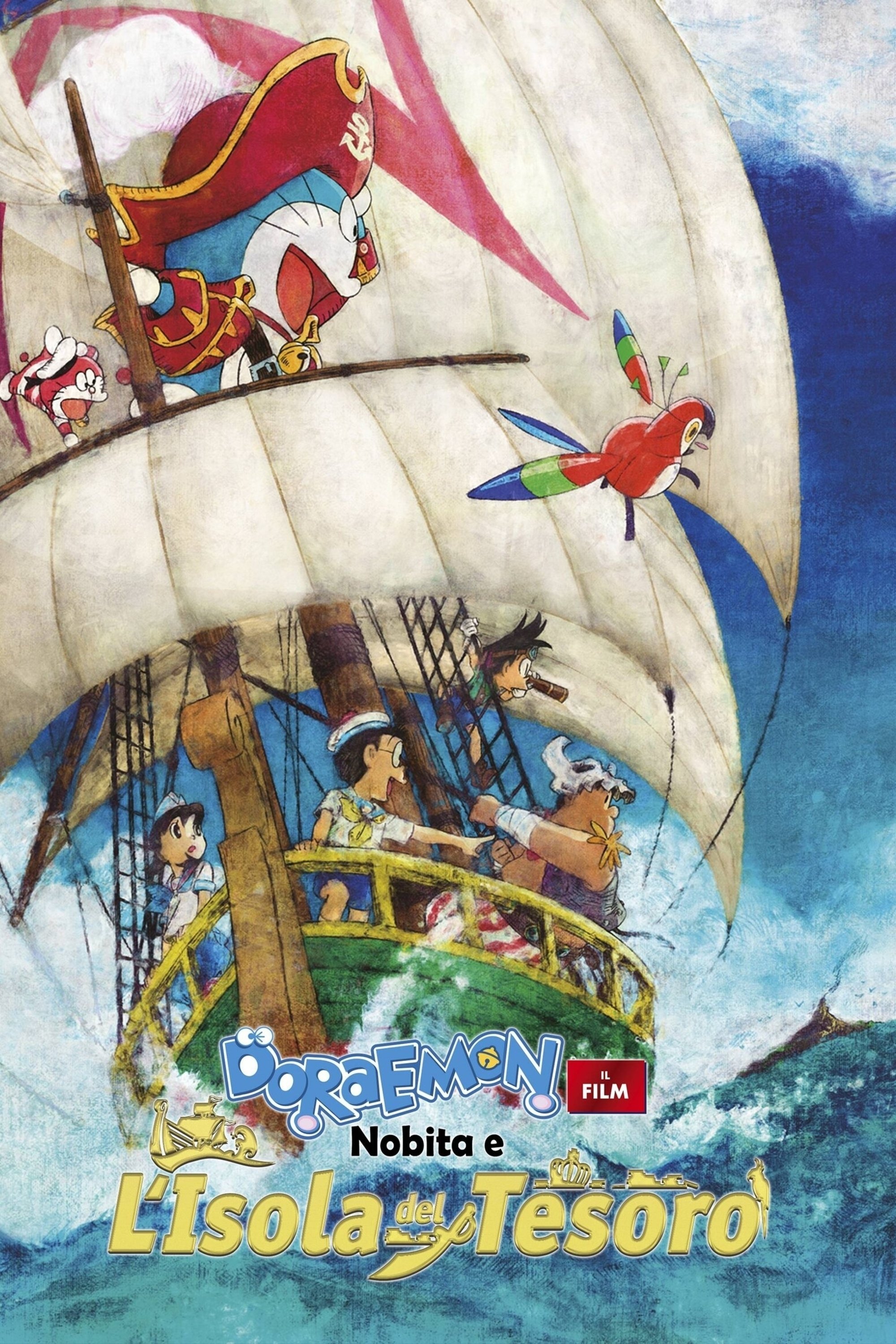 Locandina di Doraemon: Il film - Nobita e l'isola del tesoro