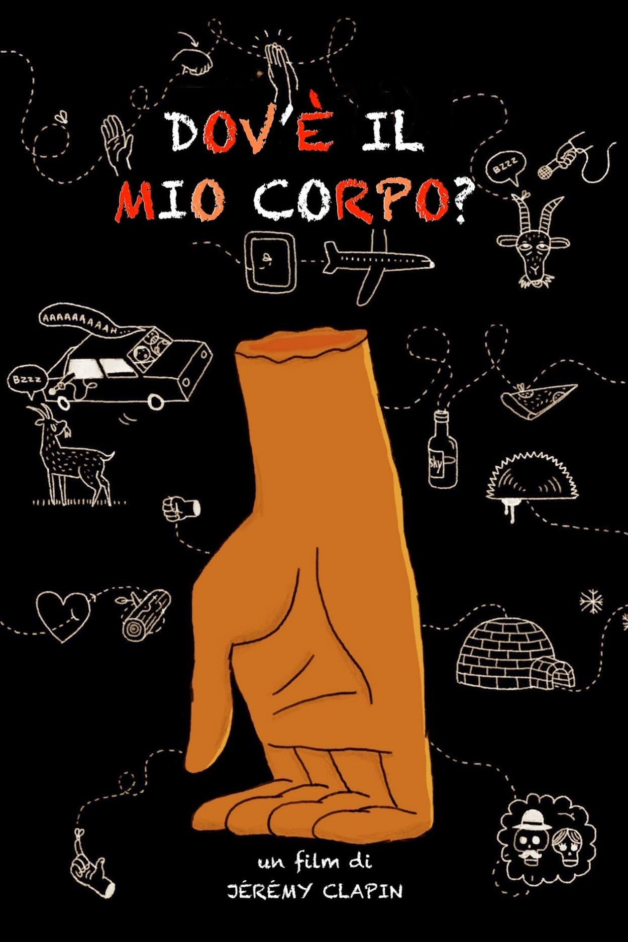 Locandina di Dov'è il mio corpo?