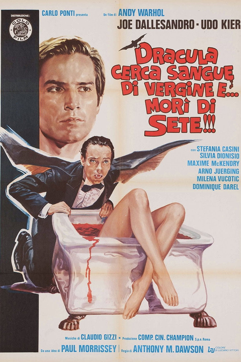 Locandina di Dracula cerca sangue di vergine... e morì di sete!!!