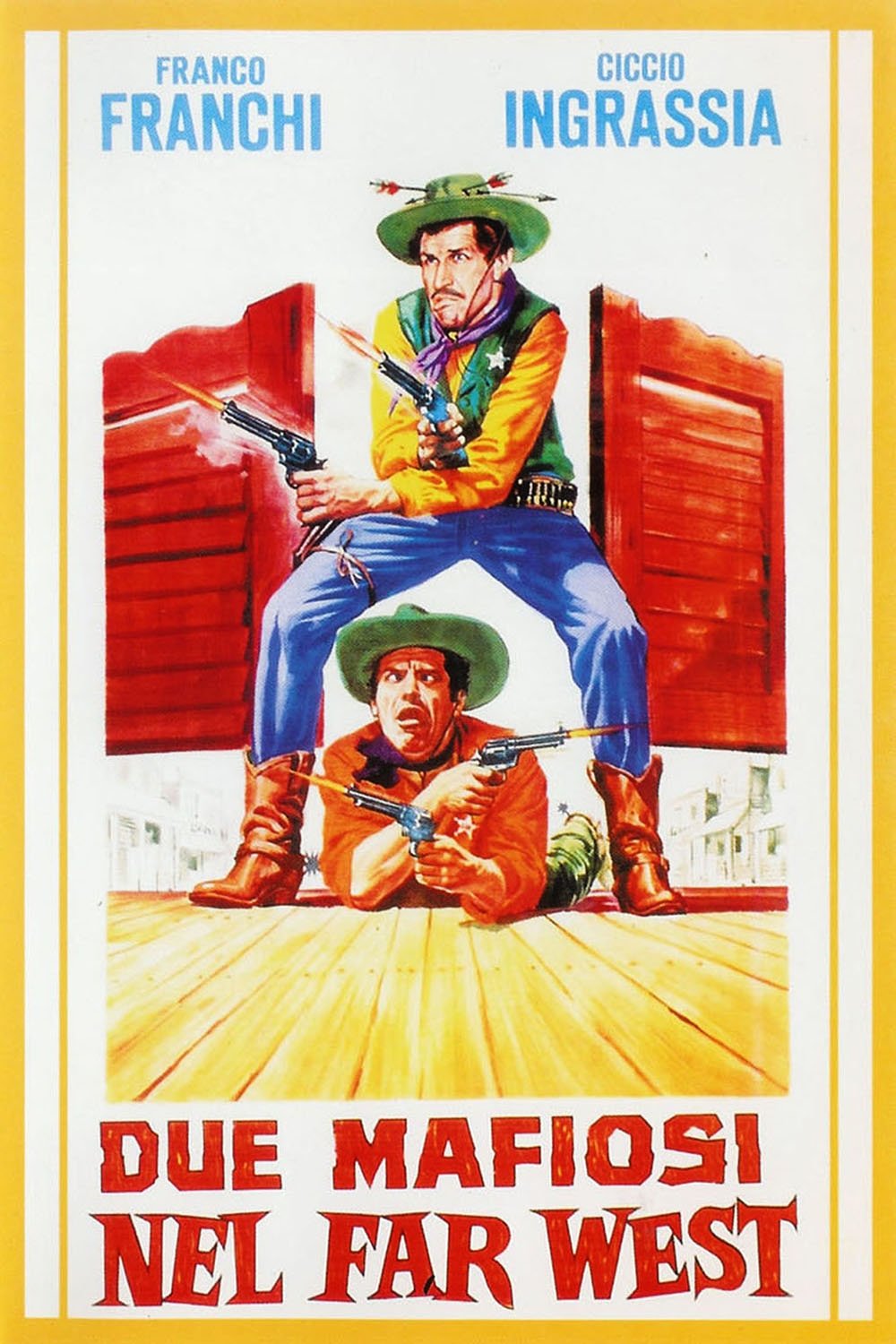 Locandina di Due mafiosi nel Far West