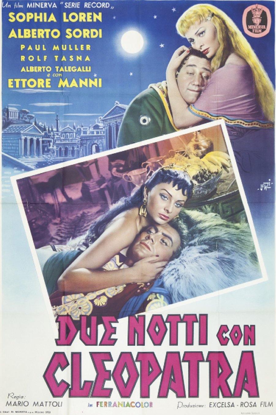 Locandina di Due notti con Cleopatra
