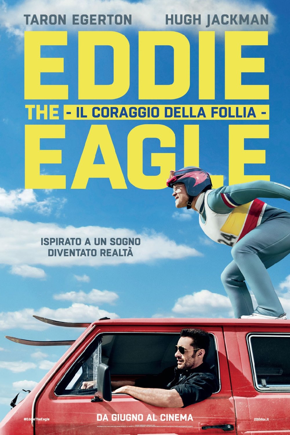 Locandina di Eddie the Eagle - Il coraggio della follia