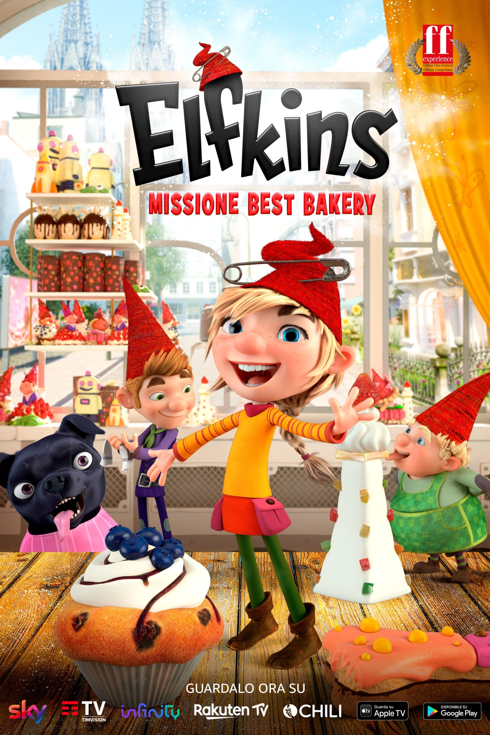 Locandina di Elfkins - Missione Best Bakery