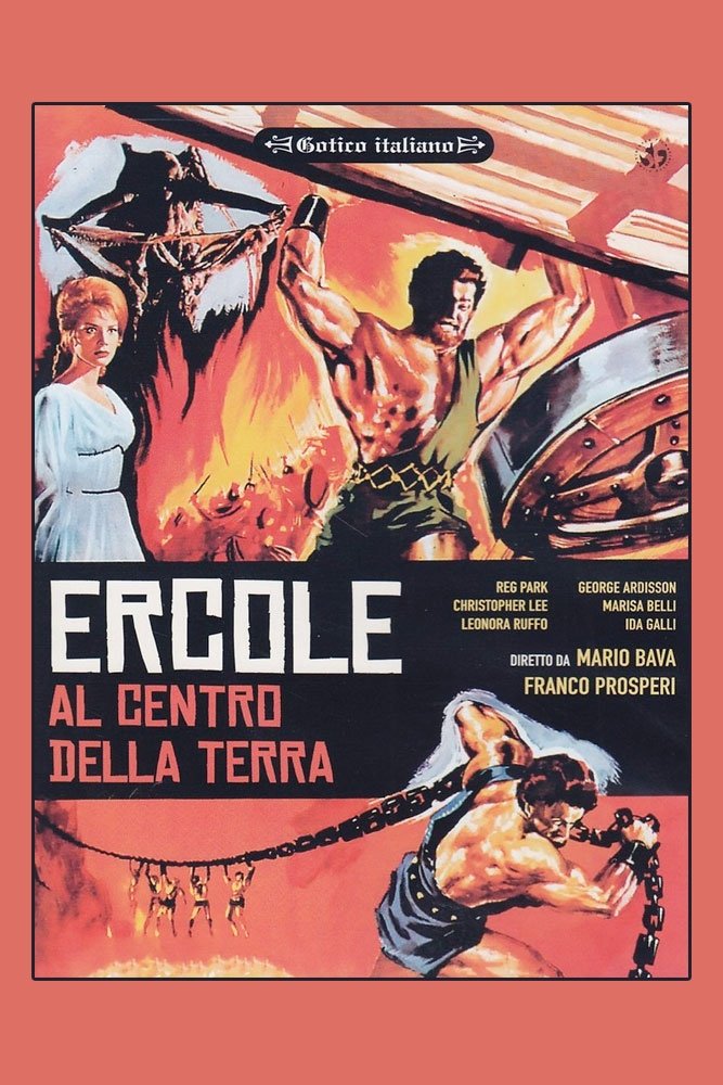 Locandina di Ercole al centro della terra