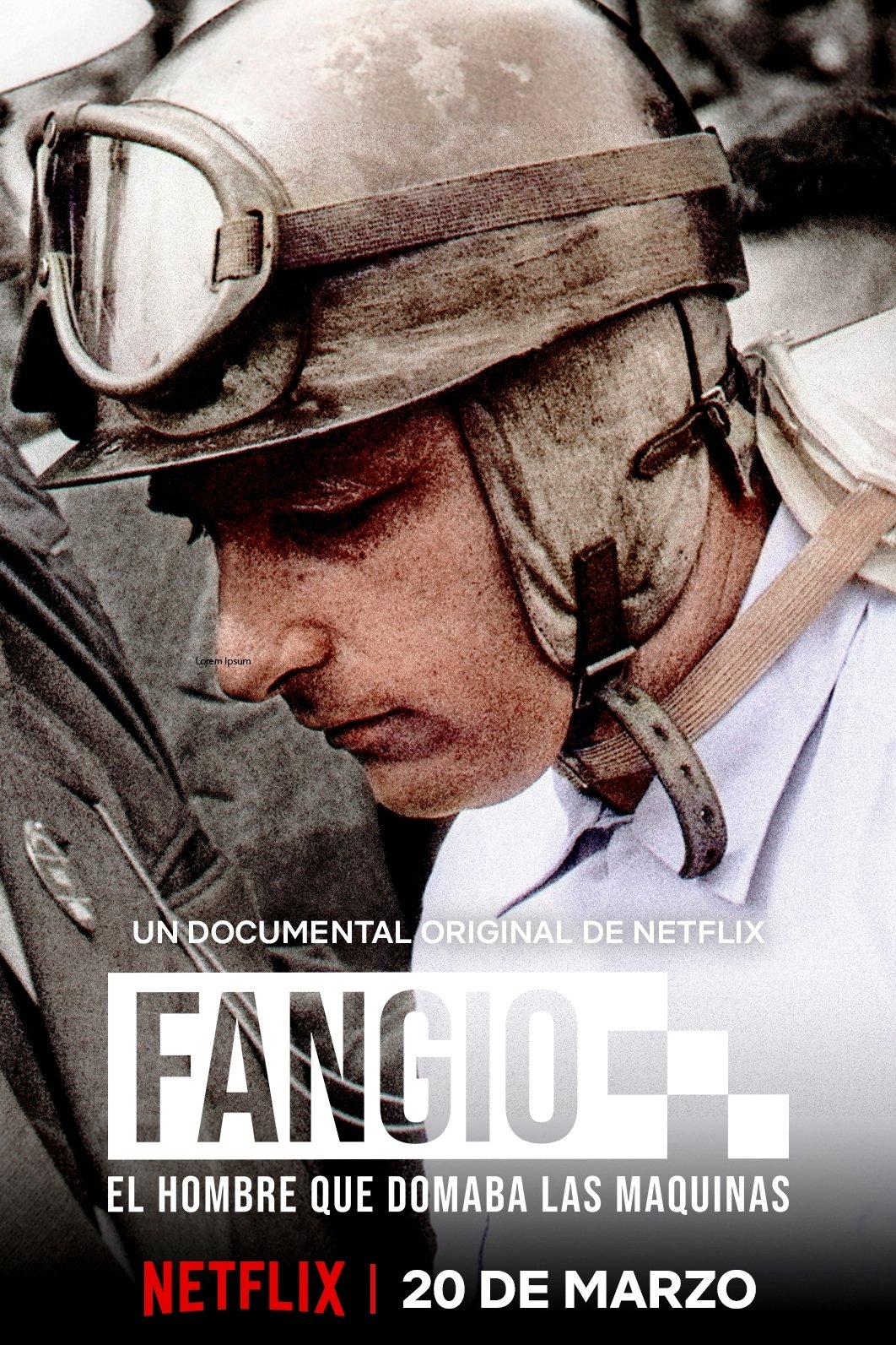 Locandina di Fangio, l'uomo che domava le macchine