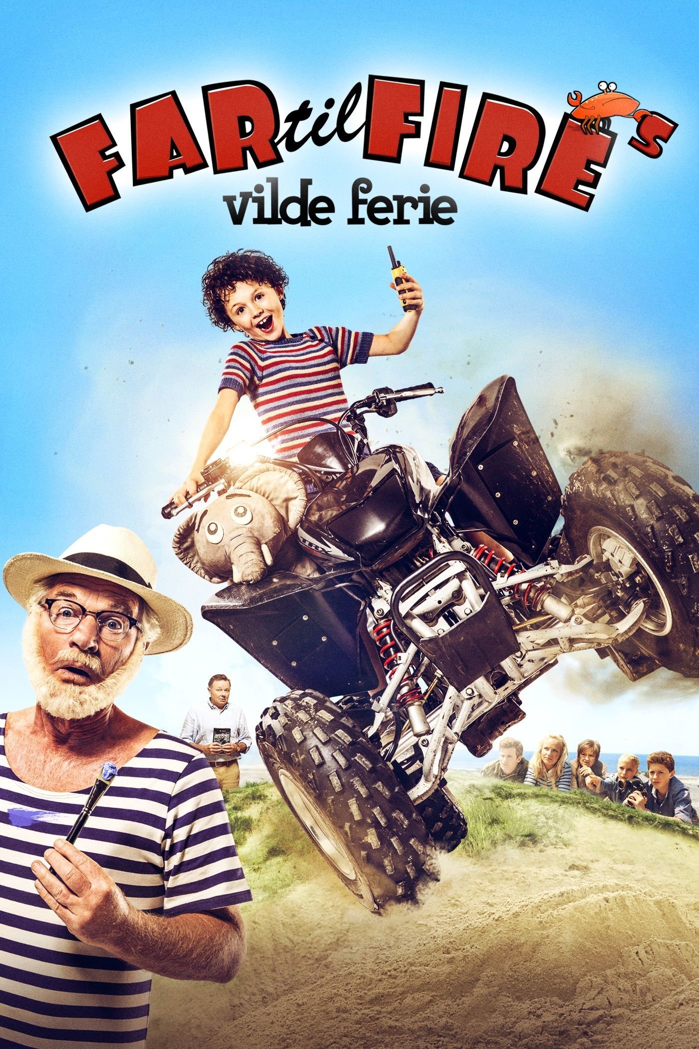 Locandina di Father of Four - on a Wild Holiday