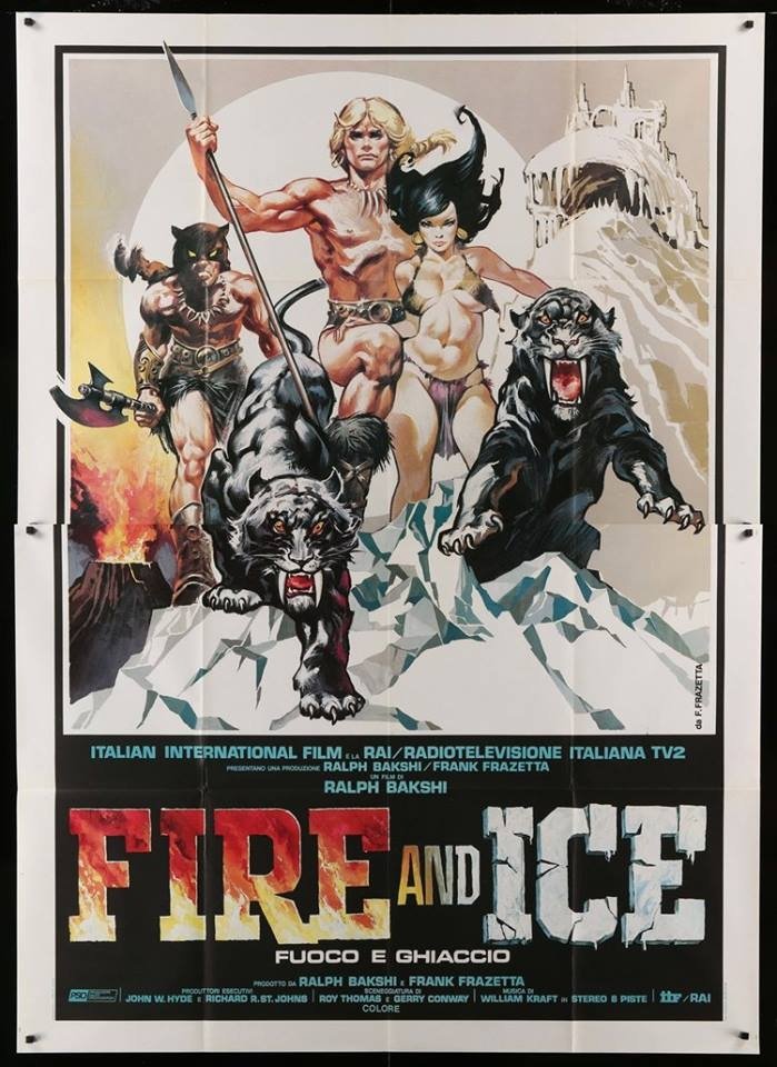 Locandina di Fire and Ice - Fuoco e ghiaccio