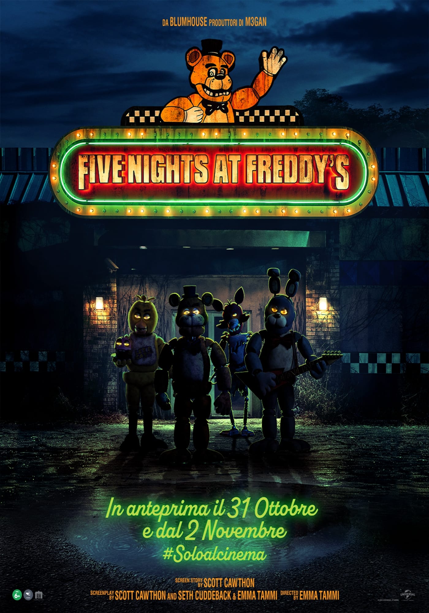 Locandina di Five Nights at Freddy's