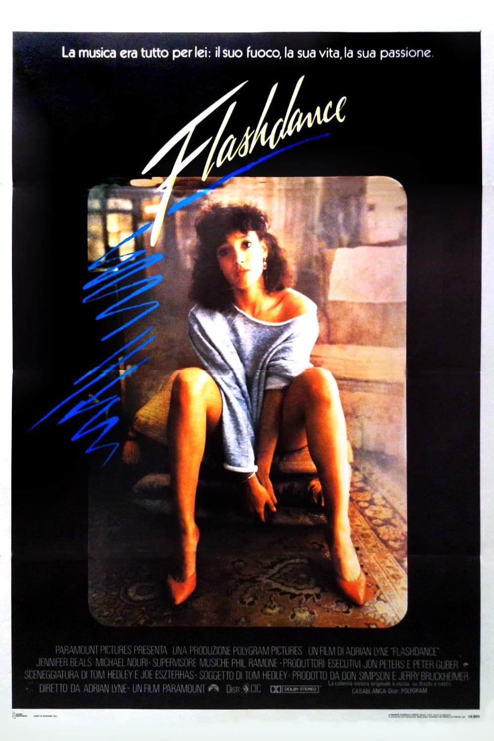 Locandina di Flashdance